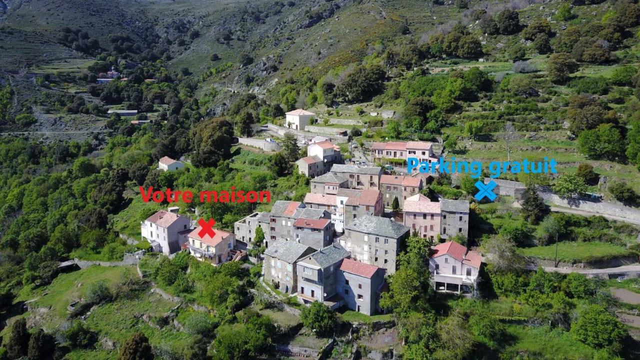 Maison De Village Avec Vue Sur Les Montagnes Bigorno Bagian luar foto